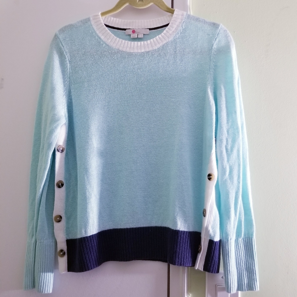 Boden Norfolk Linen Sweater Size 10 - Picture 2 of 11